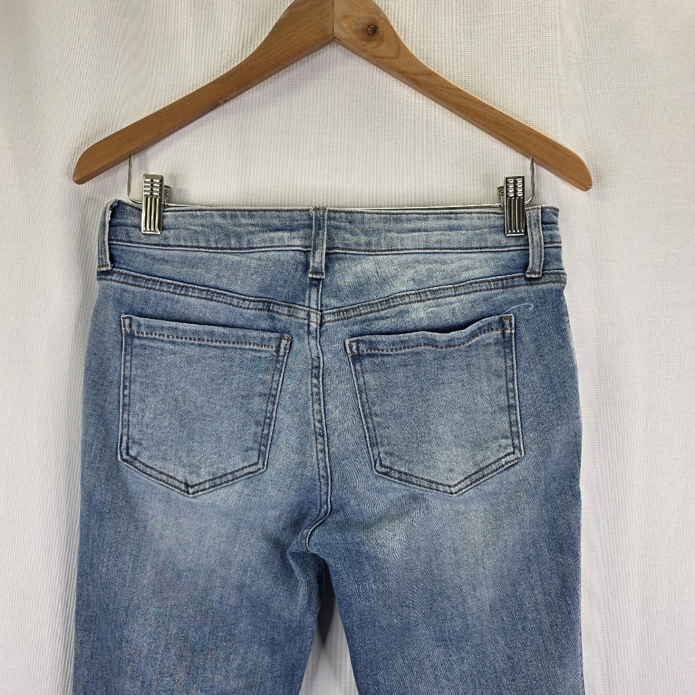 KUT FROM THE KLOTH Women's Kelsey  Ankle Flare Denim Jeans Mid Rise Size 4 - Picture 9 of 12